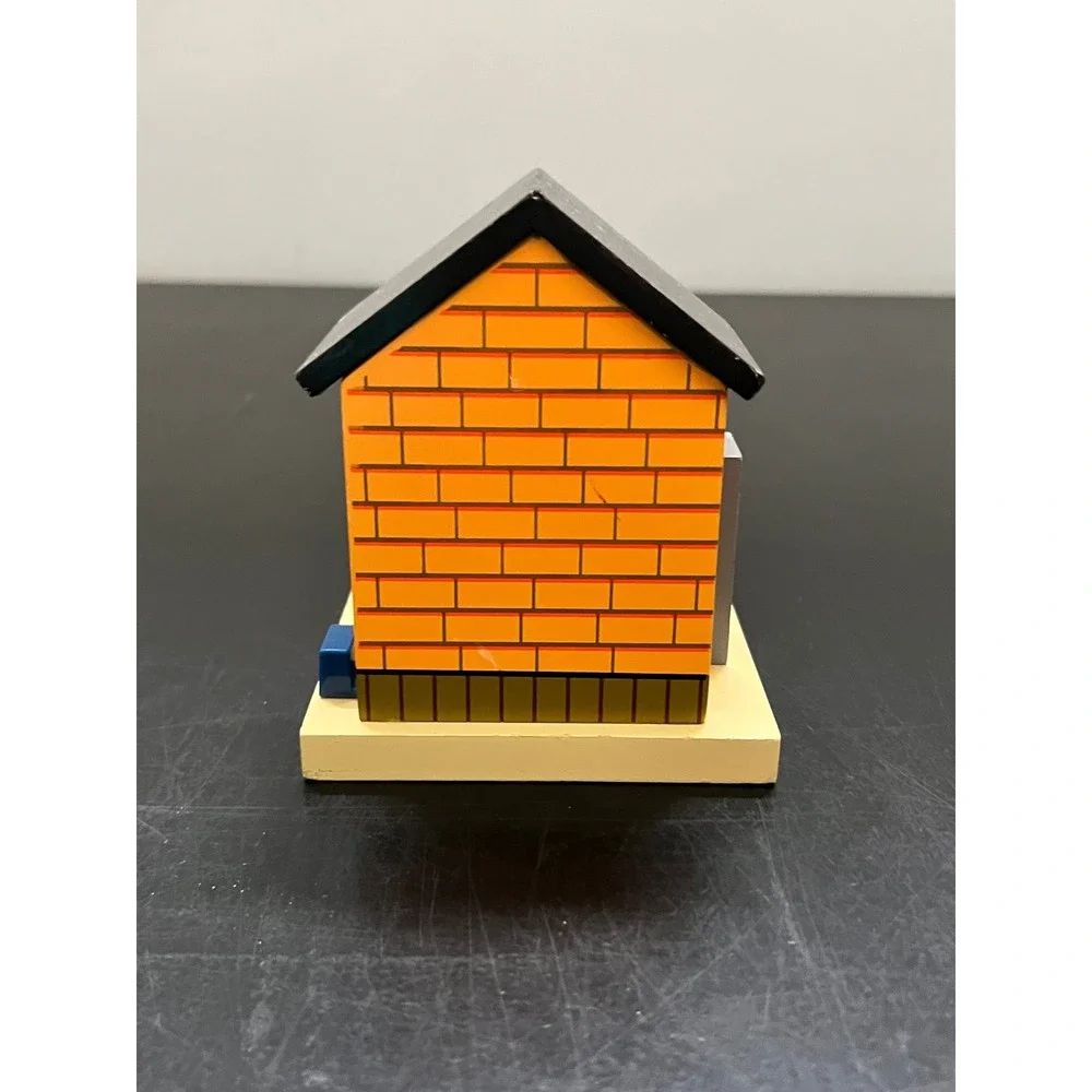 Thomas & Friends Wooden Railway G&O Gas Station Orange Blue OS